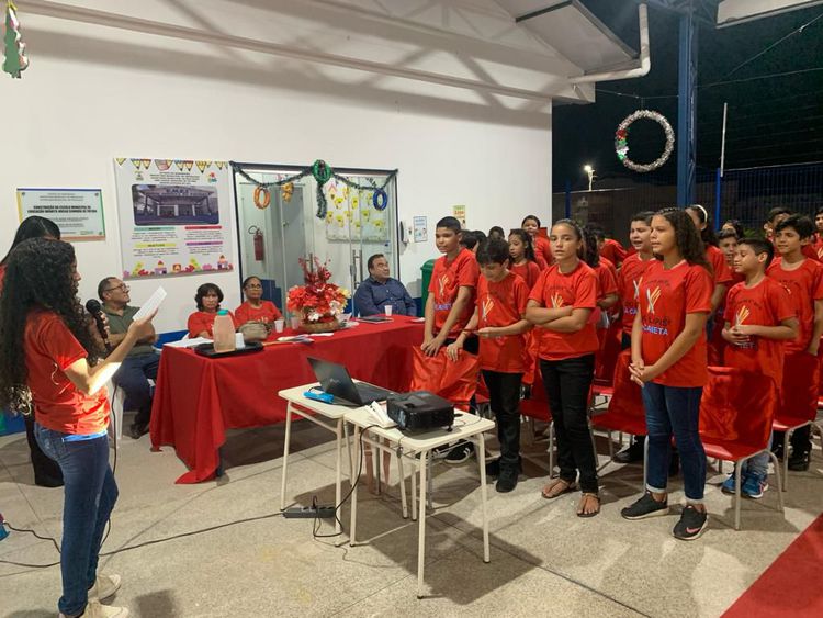 Estudantes do município de Imperatriz participam de Cerimônia do Lápis à Caneta