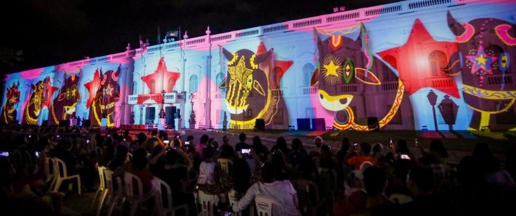 Governo do Maranhão abre oficialmente a programação de Natal em São Luís comgrande espetáculo ao ar livre