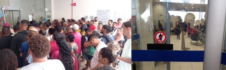 Clientes reclamam do atendimento da Caixa Econômica em Zé Doca